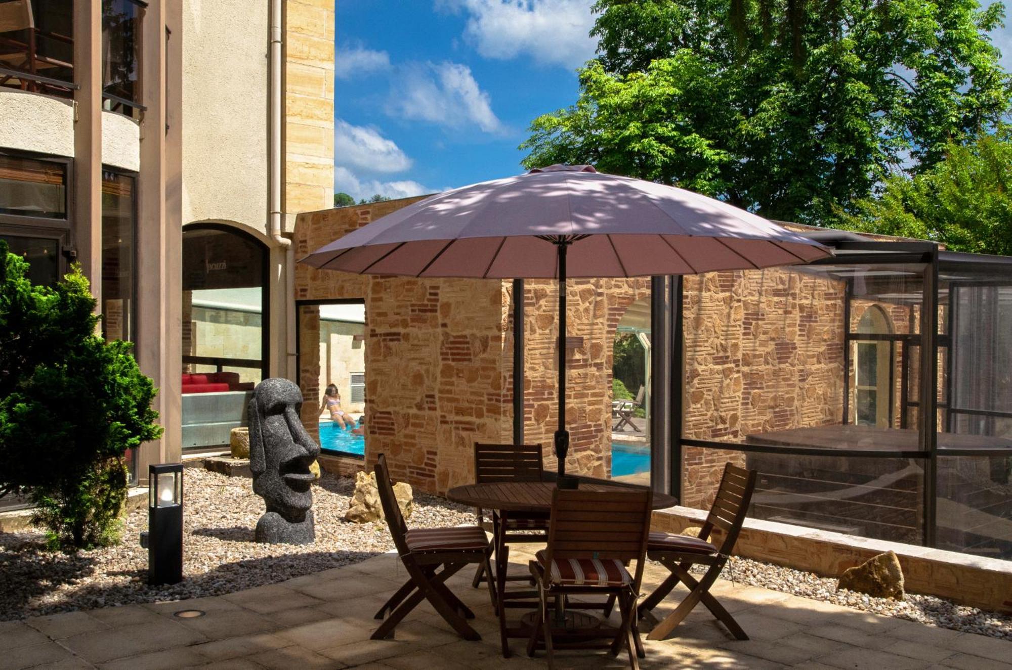 Au Grand Hotel De Sarlat - Pavillon De Selves מראה חיצוני תמונה